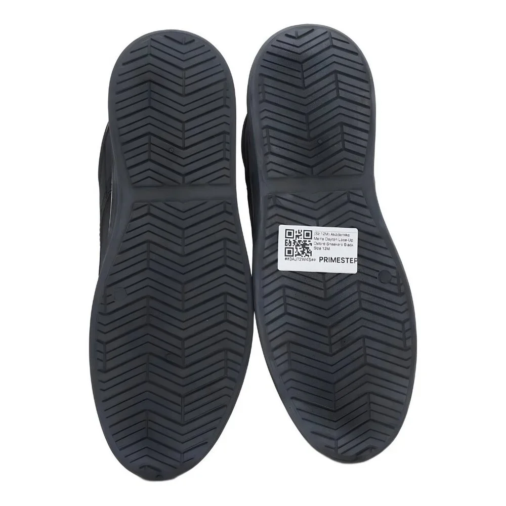 Akademiks Men's Dayton Lace-Up Oxford Sneakers Black 12M - Picture 6 of 6